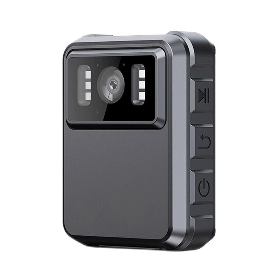 Version 1.0.0 Portable AHD 1080P Body Worn Camera with Wide-Angle Lens